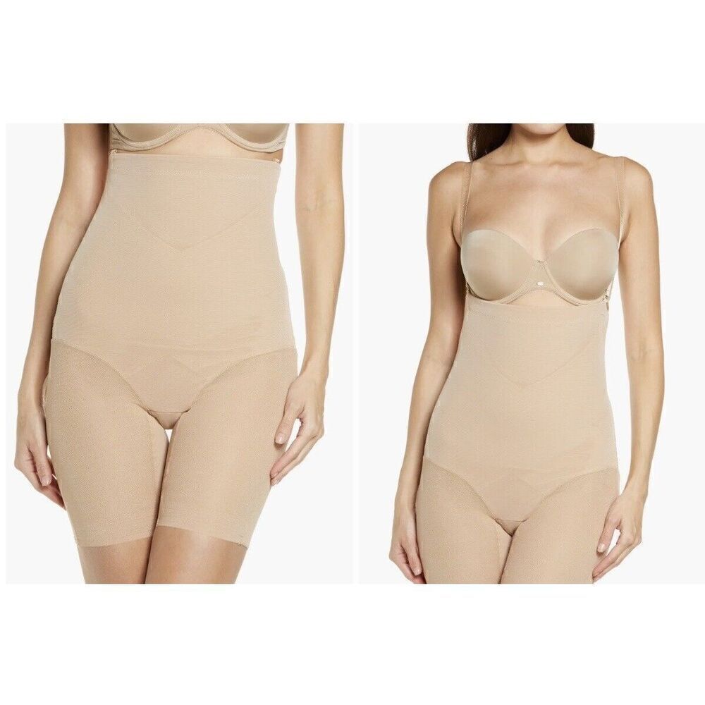 HONEYLOVE  SuperPower Shorts in Sand Shapewear  size Large NEW $89